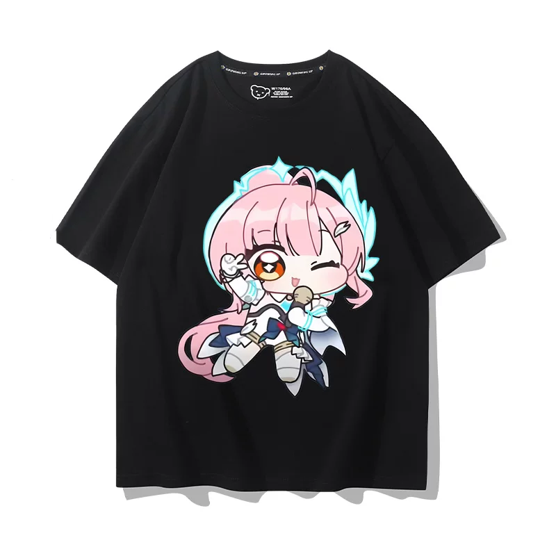 Popular Anime Merchandise - เกมยอดนิยม Wuthering Waves เสื้อยืด 3D Aemeath