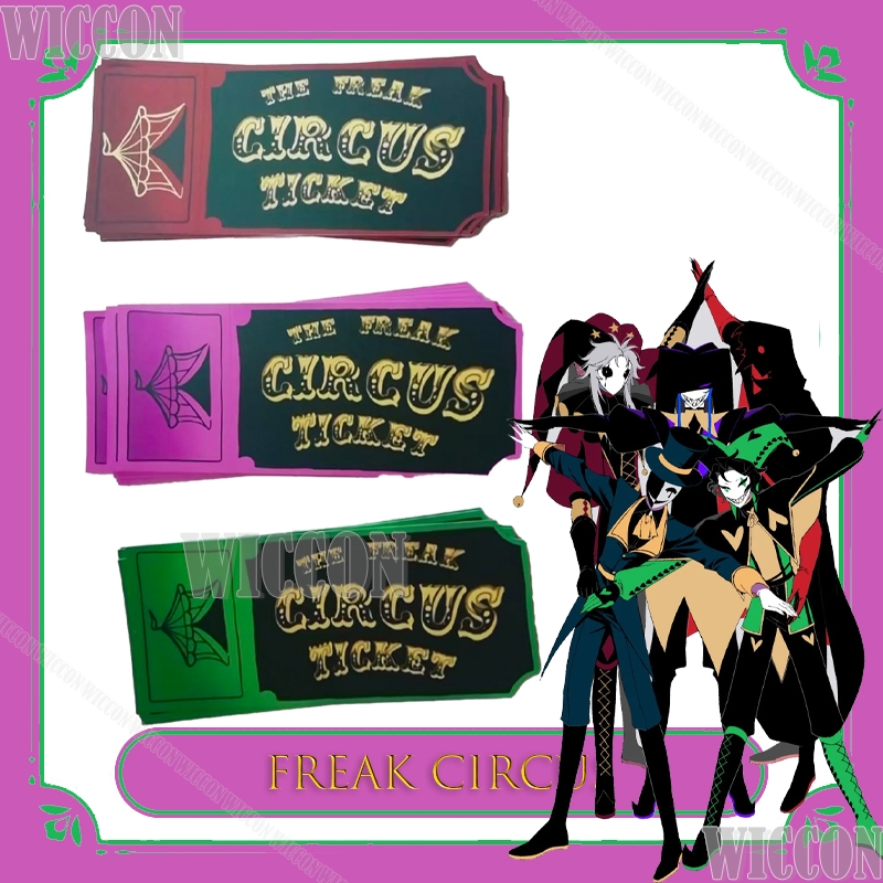บัตรเข้าชมงาน Freak Circus สีแ - Anime Merchandise In Japanese บทวิจารณ์และราคา
