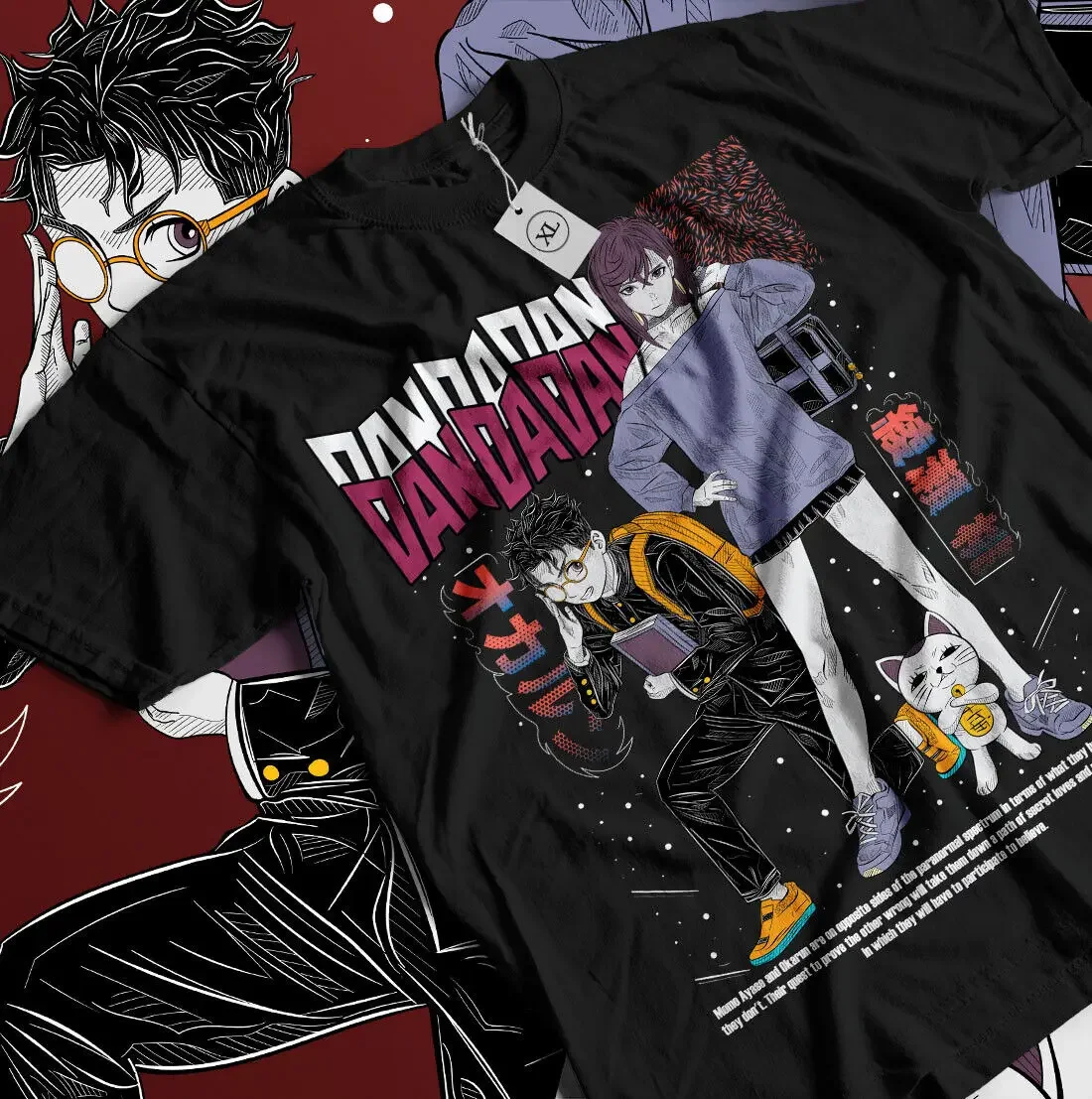 เสื้อยืดลายการ์ตูน Dandadan Ma - Popular Anime Merchandise บทวิจารณ์และราคา